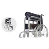 Steel Folding Wheelchair For Sale