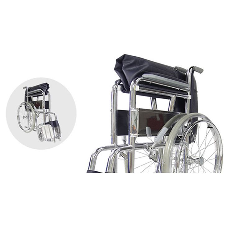 Steel Folding Wheelchair For Sale