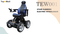 TEW001 SEDIA A ROTELLE ELETTRICA SALITASCALE DI ALTA QUALIT&Agrave; OFF ROAD