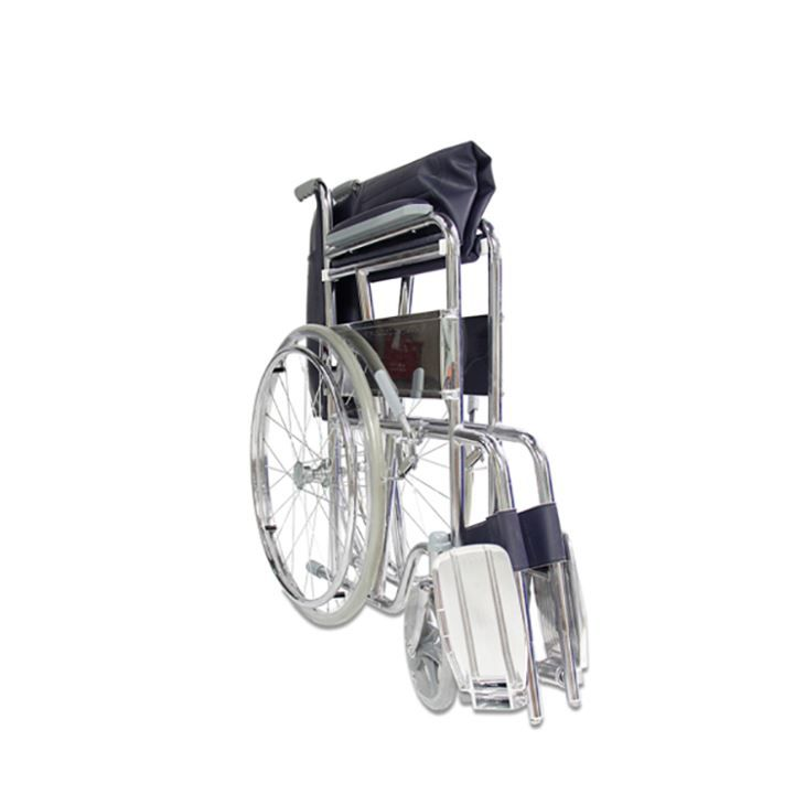 Steel Folding Wheelchair For Sale